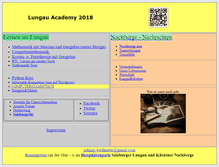 Tablet Screenshot of lungau-academy.at